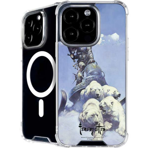 Sliver Warrior by Frazetta iPhone 16 Pro MagSafe Case
